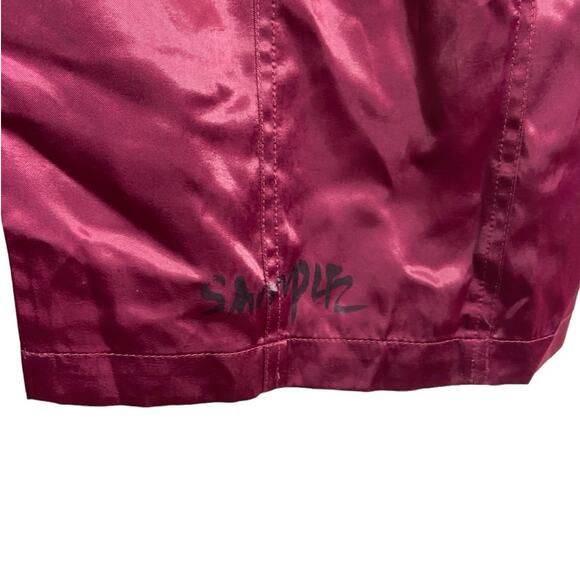 Lovers and Friends Satin Wide Leg Cargo Pants Pull On Elastic Waist Size Small - Picture 6 of 8